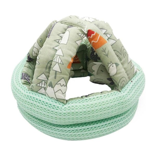 Protector de Cabeza Verde Bosque Amor de mamá gorrito