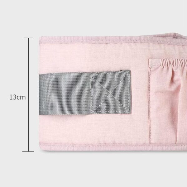 Canguro Ergonómico Rosado Baby Land medida lateral