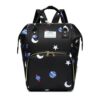 Mochila Pañalera Negra Espacio Prime