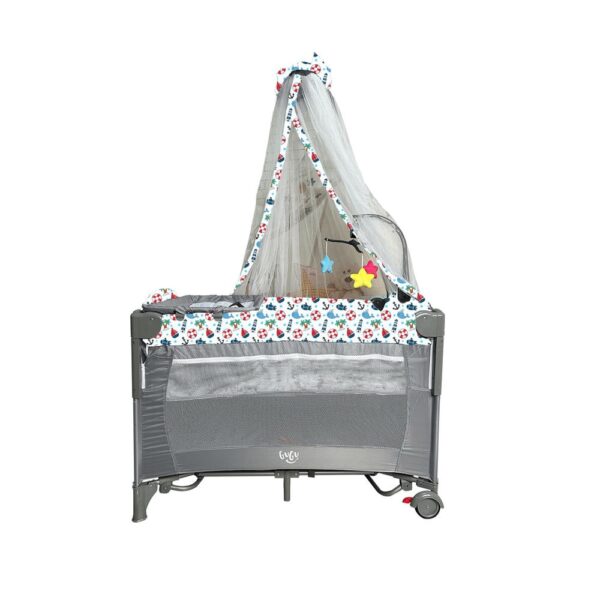 Corral Cuna Colecho Cloud Dreamer Toldo P452 Marino 509 Creciendo Juntos