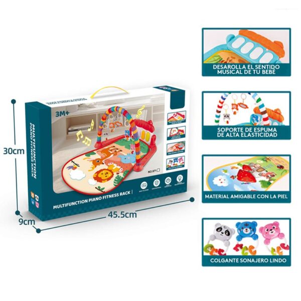 Gimnasio Piano Sabana Rojo 971Creciendo Juntos caja