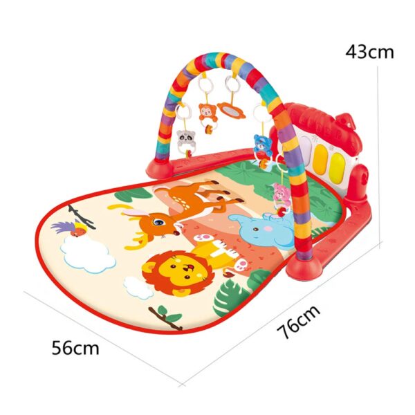 Gimnasio Piano Sabana Rojo 971Creciendo Juntos medidas