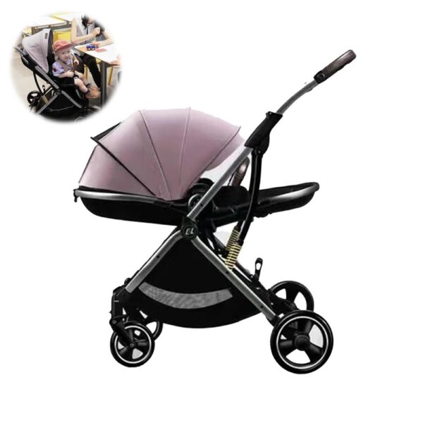 Coche Para Bebé Flexigo Rosa Úpale