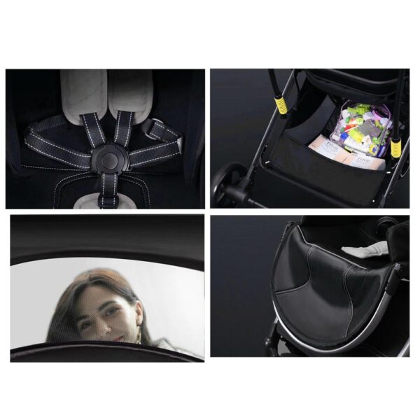 Coche Para Bebé Flexigo Negro Úpale partes