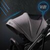 Coche Para Bebé Flexigo Negro Úpale a prueba de agua