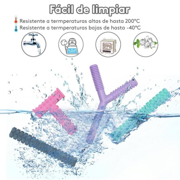 Set Masticadores Para Niños x 4 unidades Úpale limpieza