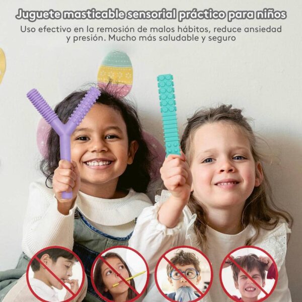 Set Masticadores Para Niños x 4 unidades Úpale masticable