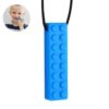 Collar Masticable Sensorial Bloque Azul x 1