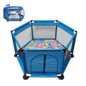 Corral De Juegos Hexagonal Azul Úpale