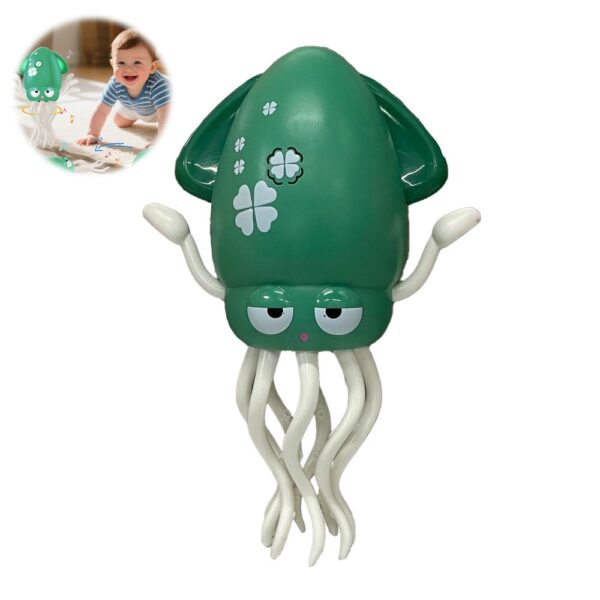 Juguete Pulpo Bailarín Verde Úpale