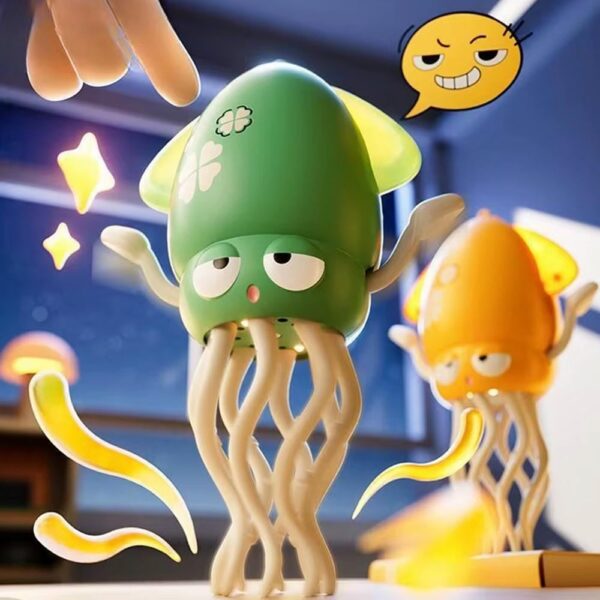 Juguete Pulpo Bailarín Verde Úpale uso
