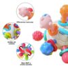 Esfera Sensorial Para La Dentición de Bebés Úpale texturas