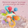 Esfera Sensorial Para La Dentición de Bebés Úpale material seguro