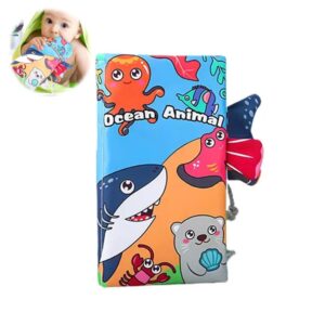 Libro De Tela Sensorial Animales Marinos Úpale