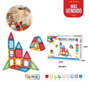 Juguete Bloques Magnéticos 22 piezas Úpale nuevo