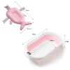 Bañera Retractil con Termómetro Rosa B16 Úpale + Malla de Baño Ballena Acolchada Rosada Úpale medidas nuevo