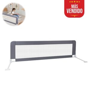 Baranda/Reja de Cama Gris 178 x 50cm Úpale (altura no regulable) más vendido nuevo