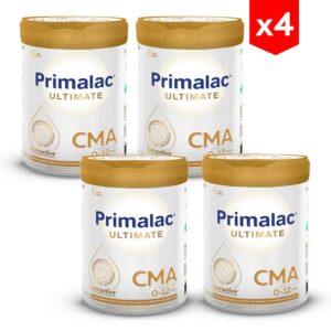 Fórmula Primalac Ultimate CMA 0-12 m combo x4