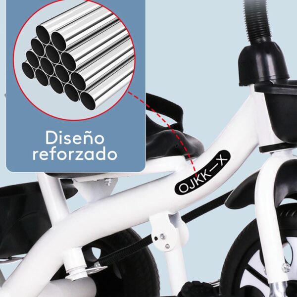 Triciclo Peque Rider Azul Creciendo Juntos diseño