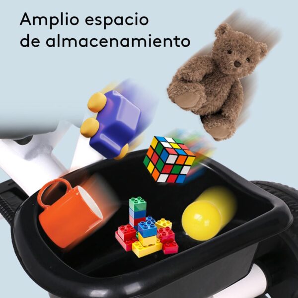 Triciclo Peque Rider Azul Creciendo Juntos almacenamiento