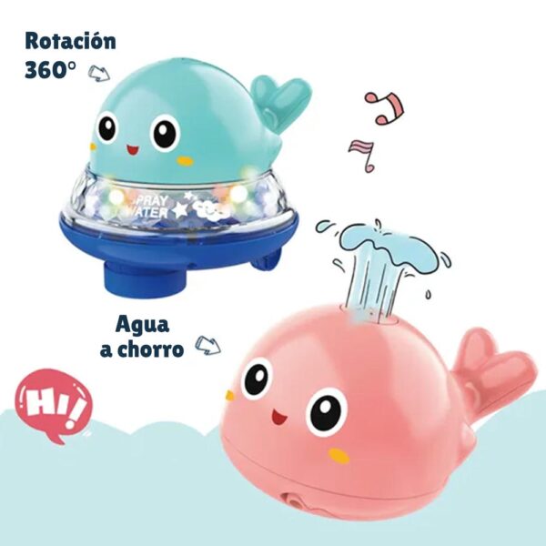 Juguete Delfín Splash Turquesa Creciendo Juntos rotación
