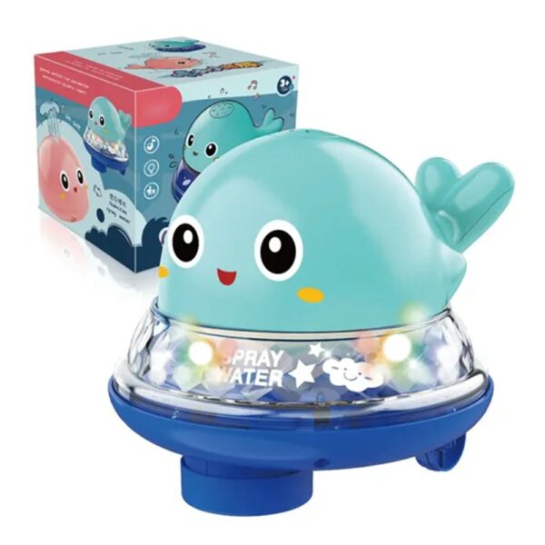 Juguete Delfín Splash Turquesa Creciendo Juntos caja