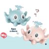 Juguete Pulpo Splash Celeste Creciendo Juntos agua a chorro