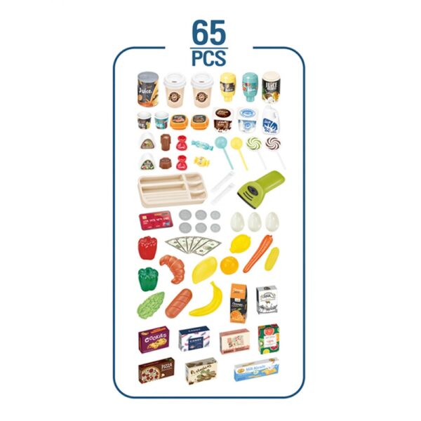 Juguete Didáctico Supermercado 65 piezas Creciendo Juntos piezas