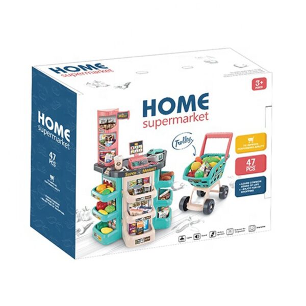 Juguete Didáctico Supermercado 47 piezas Creciendo Juntos caja