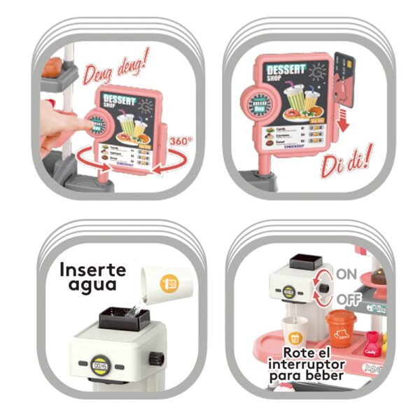 Juguete Didáctico Pastelería Creciendo Juntos usos