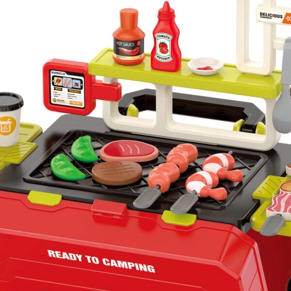 Juguete Didáctico Parrillero Rojo Creciendo Juntos parrilla