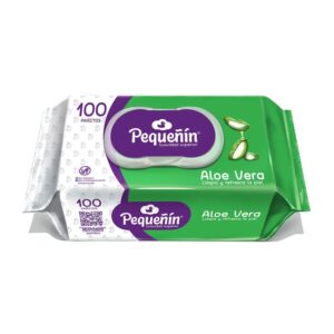 Toallitas Húmedas Pequeñin Aloe Natural x 100