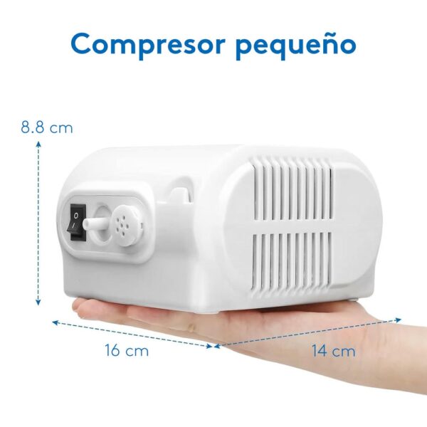 Nebulizador Familiar para niños y adultos K&I medidas
