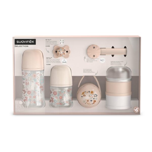 Set Wonderland Welcome Baby Rosado Suavinex