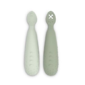 Set de Pre-Cucharas de Silicona Verde Suavinex