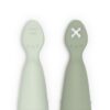 Set de Pre-Cucharas de Silicona Verde Suavinex detalles