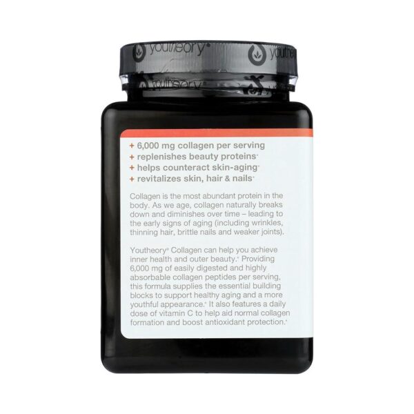 Colágeno Collagen Advance Formula Youtheory x 290 Tabletas vista lateral