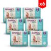 Pañal Bambo Nature Talla 2, P x 30 (3-6 kg) combo x6