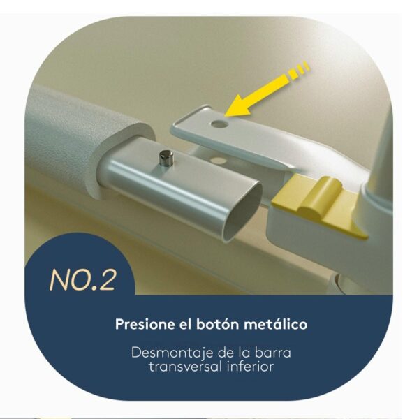 Baranda De Cama Oso Amarillo 200cm x 64cm Úpale uso 2