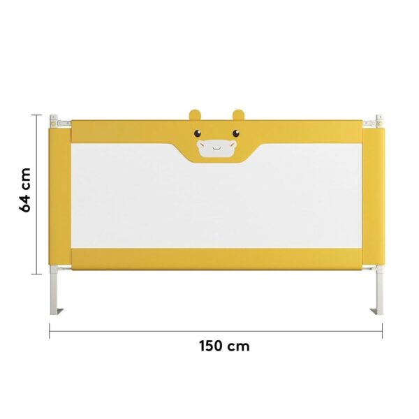 Baranda De Cama Oso Amarillo 150cm x 64cm Úpale medidas