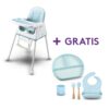 Silla Isabella Celeste + Kit Celeste De 5 Piezas