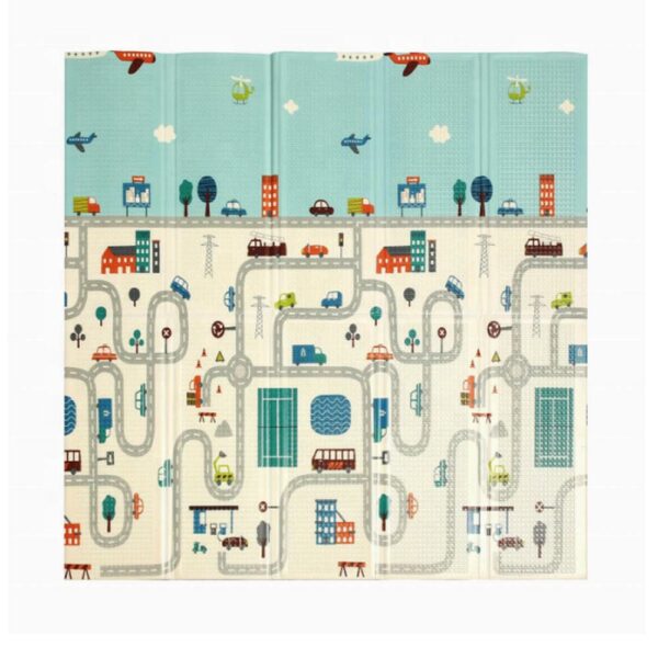 Alfombra de Gateo 180x200 cm Animales Turistas Creciendo Juntos nuevo diseño