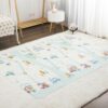 Alfombra de Gateo 180x200 cm Animales Turistas Creciendo Juntos nuevo diseño uso