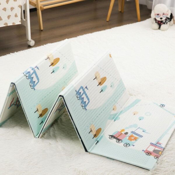 Alfombra de Gateo 180x200 cm Animales Turistas Creciendo Juntos nuevo diseño doblado