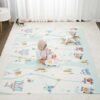 Alfombra de Gateo 180x200 cm Animales Turistas Creciendo Juntos nuevo diseño uso bebé