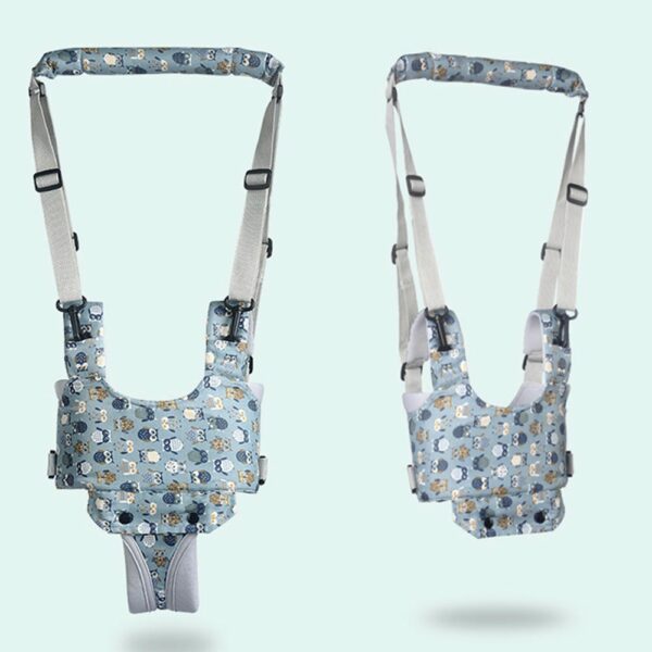 Arnés Caminador Buho Xplorer Celeste Creciendo Juntos vistas