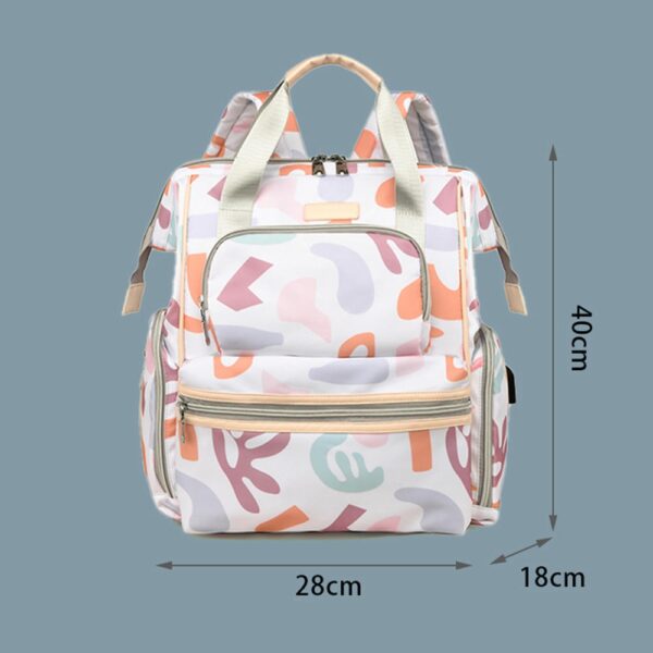 Pañalera Mochila Nappybag 6157 Creciendo Juntos medidas