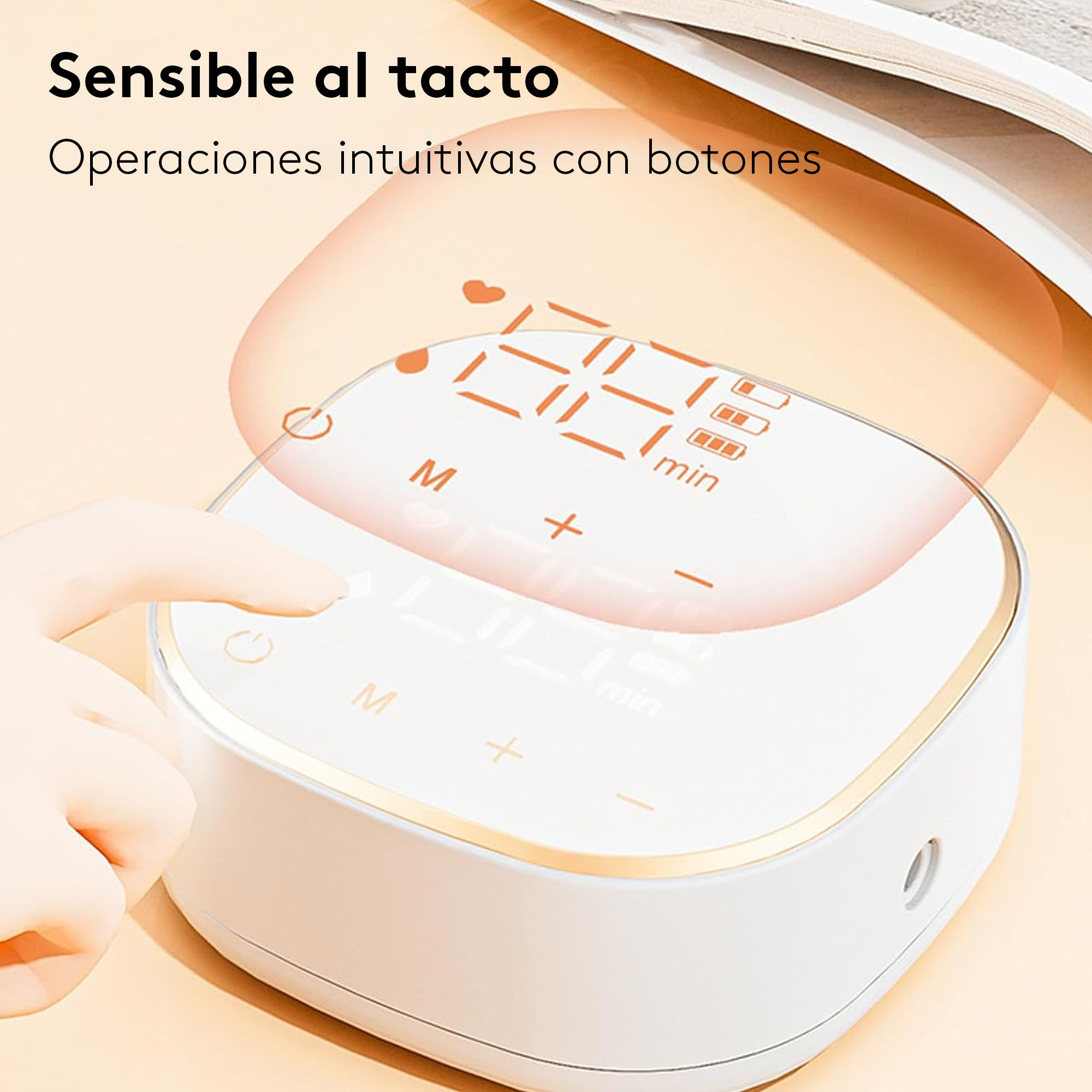 Corrector de Pezón Eléctrico Creciendo Juntos sensible al tacto