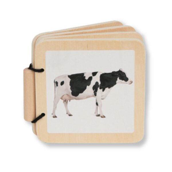 Kit Exploración 7-8 Meses tarjetas animales vaca