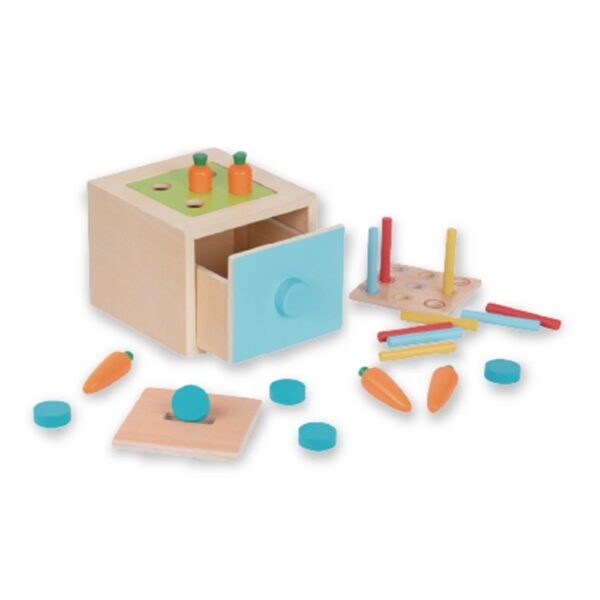 Kit Voluntad 16-18 Meses cajón con encajables de madera